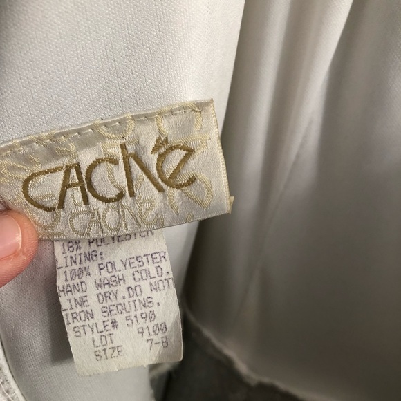 Evening Gown/Wedding Dress from Cache’ size 7-8 - Picture 3 of 3